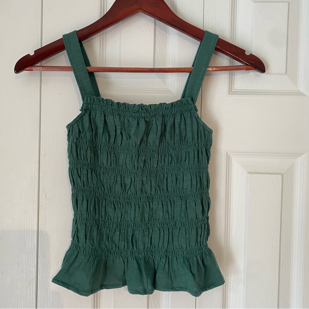 Green tank top, size small